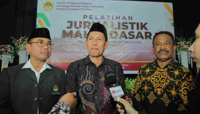 Ajak Tangkal Berita Hoaks, Asisten I Kabupaten Luwu Buka Pelatihan Jurnalistik LDII Sulsel