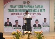 Gemira Aceh Resmi Dilantik. Wakil Gubernur Soroti Potensi Aceh Sebagai Embarkasi Haji