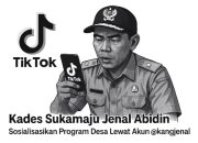 Kades Sukamaju Aktif di TikTok, Sosialisasikan Program Desa Lewat Akun @kangjenal