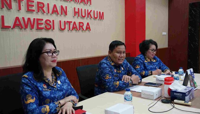 Kanwil Kemenkum Sulut Bahas Harmonisasi Perubahan Pergub APBD Sulut 2025