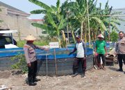 Wujudkan Ketahanan Nasional, Bhabinkamtibmas Polsek Gedangan Tinjau Budidaya Ikan Lele dan Nila Dukung Swasembada Pangan