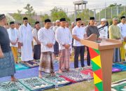 Perkuat Iman dan Kebersamaan Lewat Ibadah dan Qurban,Lapas Banda Aceh Laksanakan Sholat Idul Adha 1446 H