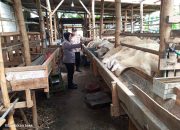 Dukung Ketahanan Nasional, Polsek Gedangan Polresta Sidoarjo Tinjau Peternakan Kambing Wujudkan Swasembada Pangan