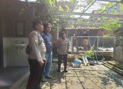Dukung Ketahanan Nasional, Bhabinkamtibmas Polsek Gedangan Sambangi Peternak Mentog di Desa Ketajen