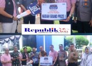 Pemkab Lampung Utara Hadiri Undian Panen Hadiah Simpedes BRI Kotabumi