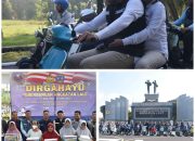 Bupati Subandi Ikut Meriahkan Scooter Riding di Lanudal Juanda