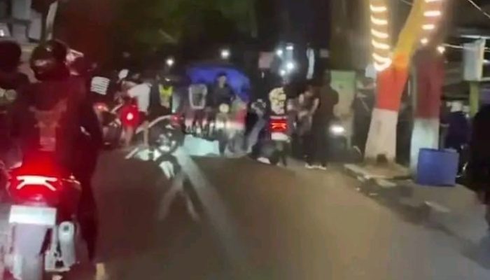 Rombongan Pesilat Berbuat Onar di Jalan Brigjen Katamso