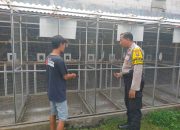 Sambangi Peternak Burung Berkicau, Bhabinkamtibmas Pagerwojo Dukung Kemandirian Ekonomi Warga