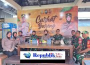 Perkuat Sinergisitas TNI-POLRI , Danramil 0816/18 Sedati, Silaturahmi ke Polsek Sedati