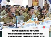 PEMKAB LAMPURA GELAR RAPAT KOORDINASI PEMBERANTASAN KORUPSI TA 2025