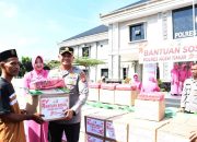 Perayaan Hari Bhayangkara ke-79, Polres Aceh Timur Serahkan Bansos 200 Paket Sembako