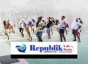 Wujudkan Hidup Sehat, WBP Lapas Sidoarjo Rutin Gelar Senam Pagi
