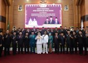 Rapat Paripurna DPRD Musi Rawas Mendengarkan Pidato Bupati dan Wakil Bupati Musi Rawas Terpilih