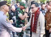Kapolres Gresik bersama Forkopimda Hadiri Launching “Desa Migran Emas” oleh Menteri P2MI Abdul Kadir Karding