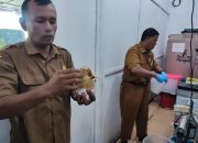Lapas Banda Aceh Gandeng Dinas Kesehatan Aceh Besar Uji Kelayakan Air Minum Isi Ulang