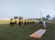 Polres Lampung Utara Gelar Tes Kesamaptaan Jasmani dan Ujian Beladiri Polri Berkala Semester ll Tahun 2025