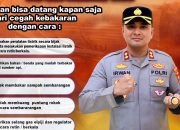 Kapolres Aceh Timur Imbau Warga Waspada Kebakaran