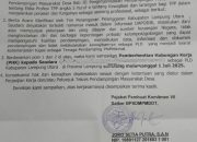 Pendamping Desa Lampung Utara di Pecat