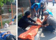 Polsek Waru Gerak Cepat Olah TKP Orang Meninggal di Terminal Bungurasih