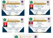 DPC PWDPI Sidoarjo Serahkan Sertifikat Usai Gelar Pembekalan dan Pelatihan Jurnalistik di Mojokerto