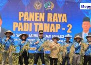 Panen Raya Implementasi Asta Cita Presiden RI di SAE Lapas Lamongan, Kakanwil: 10 Ton Padi dari Pemasyarakatan Jawa Timur