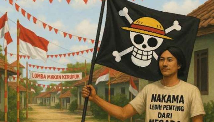 Bendera One Piece Berkibar Menjelang 17 Agustus: Bukan Berarti Luffy Dianggap Lebih Berjasa dari Soekarno