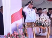 Semangat Juang Berkobar Saat Upacara Bendera HUT RI ke – 80 Pemkot Bitung ‎