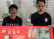 Dua Pelaku Pengedar Sabu Diringkus Sat Narkoba Polres Lampung Utara