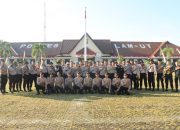 Bentuk Mental dan Fisik, Satuan Samapta Polres Lampung Utara Gelar Pembaretan Bintara Remaja Angkatan 50