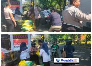 Polsek Sedati Gelar Operasi Pasar Beras Murah, Warga Antusias