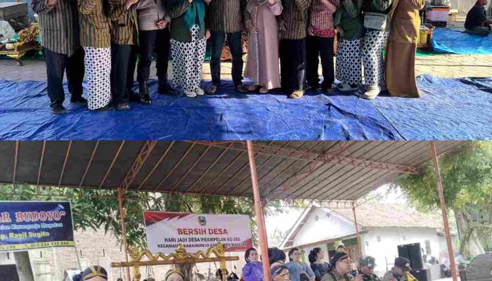 Lestarikan Budaya Jawa Dalam Rangka Bersih Desa Prampelan