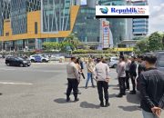 Massa Aksi Buruh di Jatim Berjalan Tertib, Polresta Sidoarjo Kawal Hingga Batas Kota Surabaya
