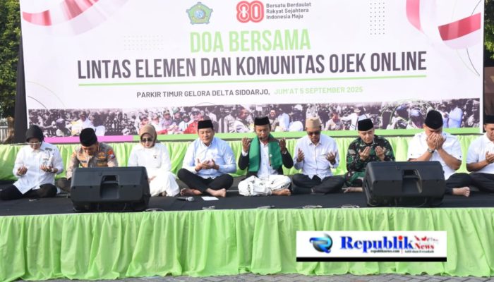 Bupati Sidoarjo Ajak Ojol Sidoarjo Jaga Sidoarjo