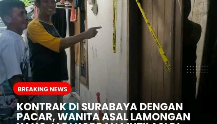Pelaku Mutilasi Berhasil Ditangkap di Lidah Wetan Surabaya