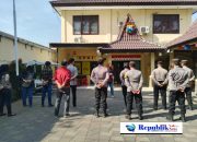 Polsek Sedati Gelar Apel Pagi Dipimpin Kanit Intel Ipda Marsuhud, Tegaskan Disiplin dan Pelayanan Prima