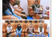 BUPATI LAMPUNG UTARA TERIMA AUDIENSI PERWAKILAN PROVINSI LAMPUNG PADA AJANG “PARLEMEN REMAJA”