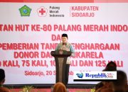 Peringati HUT ke-80 PMI, Pemkab Sidoarjo Apresiasi 1.932 Pendonor Darah Aktif