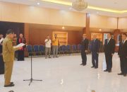 Rolling Jabatan,,! Tujuh Pejabat Struktural Pemkot  Resmi Dilantik Walikota Bitung