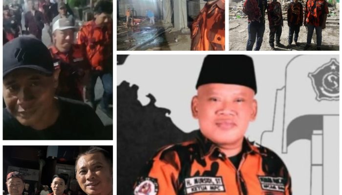 Ormas Pemuda Pancasila Kabupaten Sidoarjo Turun Bantu Musibah Runtuhnya Masjid Ponpes Al Khoziny Buduran
