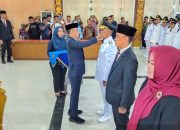Wakil Bupati Lampung Utara Lantik 122 Pejabat Eselon