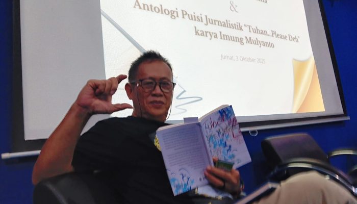 Imung Mulyanto Luncurkan Antologi Puisi ‘Tuhan, Plis Deh…’