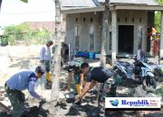 Hari ke-3 TMMD ke-126 Kodim 0816/Sidoarjo, Satgas dan Warga Wujudkan Rumah Layak Huni bagi warga