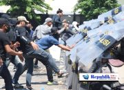 Polda Jatim Gelar Simulasi Sispamkota di GOR Sidoarjo