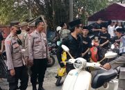Aksi Sosial Komunitas Scooter di Ponpes Al Ghozini, Polsek Buduran Hadir Wujudkan Kamtibmas Kondusif