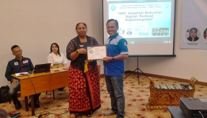 PD IWO Lampung Utara Raih Penghargaan “PD Terpositif” di Rakernas IWO 2025