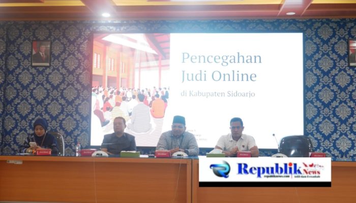 Pemkab Sidoarjo Ajak Bersinergi Memerangi Judi Online