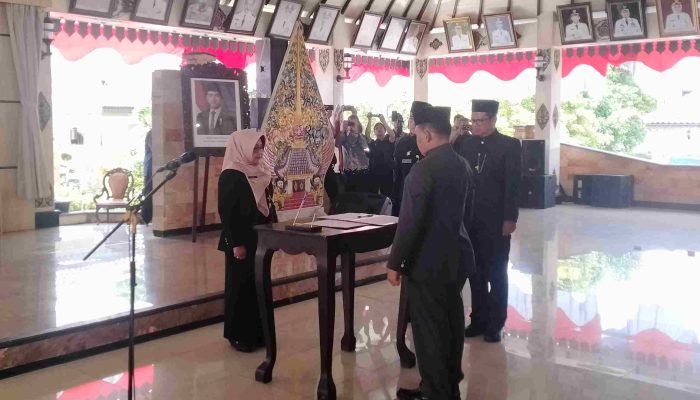 Welly Kristanto Resmi Dilantik Sebagai Sekretaris Daerah Kabupaten Magetan