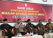 Kapolres Aceh Timur Hadiri Rapat Koordinasi Evaluasi Pelaksanaan Program MBG