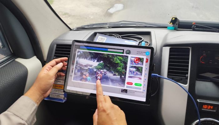 Disiplin Berlalu Lintas Ditingkatkan, ETLE Incar Polres Gresik Sasar Titik Rawan Selama Operasi Zebra 2025