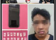 Satresnarkoba Polresta Malang Kota Tangkap Terduga Kurir Narkoba